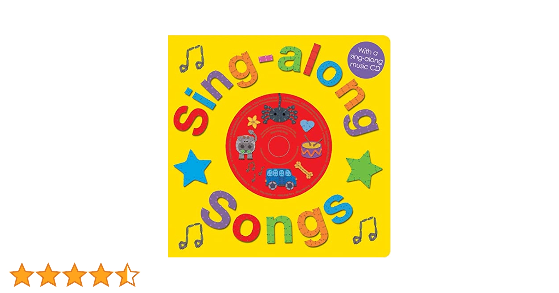 Sing-along Songs with CD: With A Sing-Along Music CD: Priddy